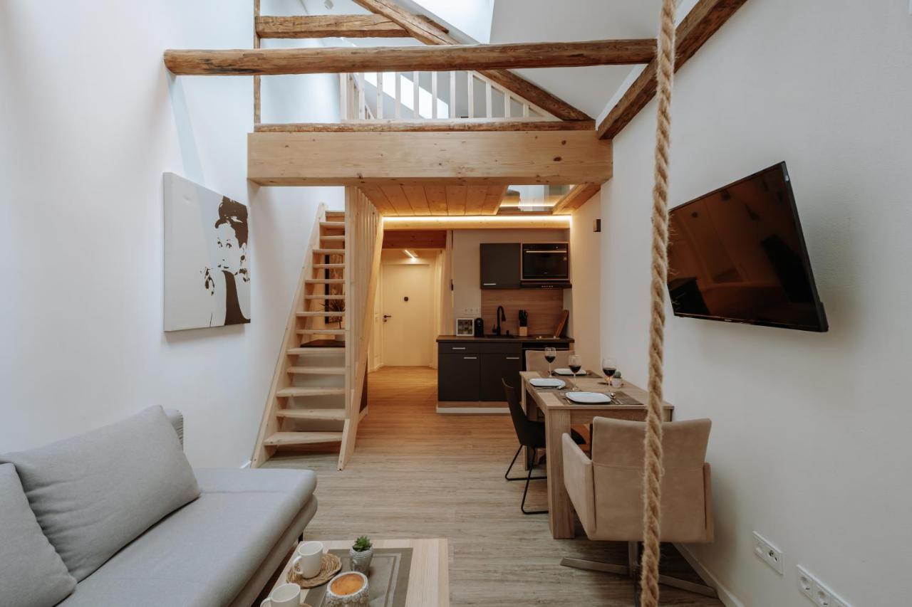 Modern Elegance Lofts - Wohnen Auf Zwei Ebenen Passau Exterior foto