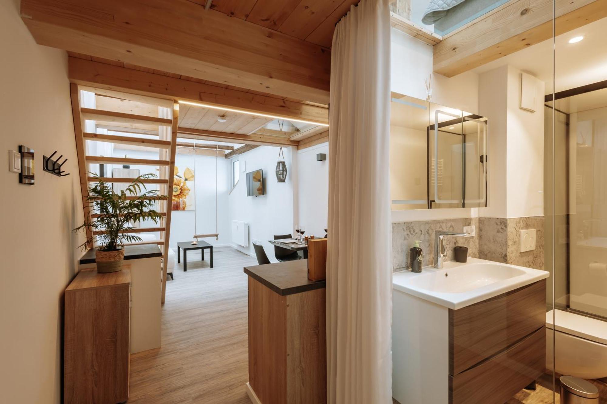 Modern Elegance Lofts - Wohnen Auf Zwei Ebenen Passau Quarto foto